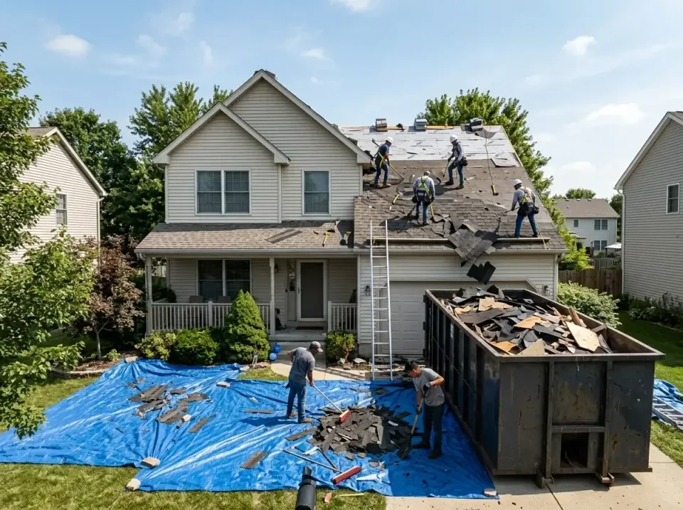 roof-replacement-debris-remova-004 — frequently asked questions, Cheapest Dumpster Rentals in Hartford, SD